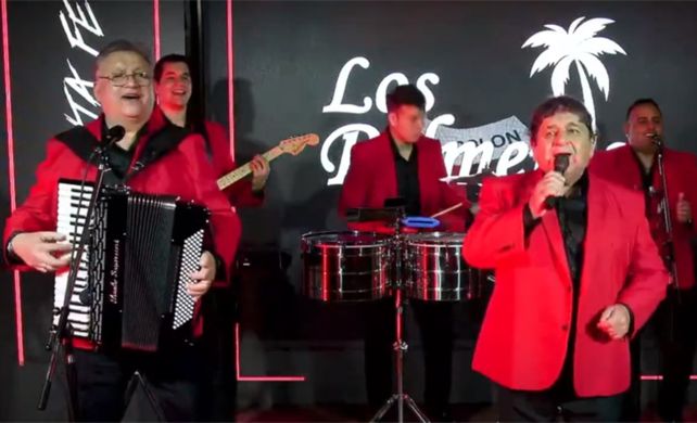 Los Palmeras ofrecieron un show vibrante en los festejos de cumpleaños de Colón de Santa Fe.&nbsp;