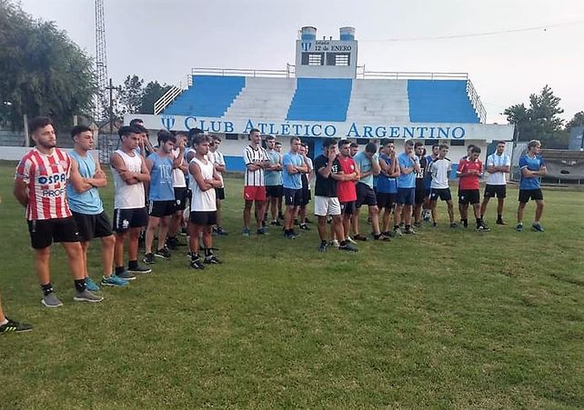 El estadio 12 de enero testigo del comienzo de la pretemporada de Argentino.