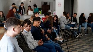 Santa Fe. Alumnos y alumnas de escuelas secundarias de la provincia analizan y debaten sobre educación.