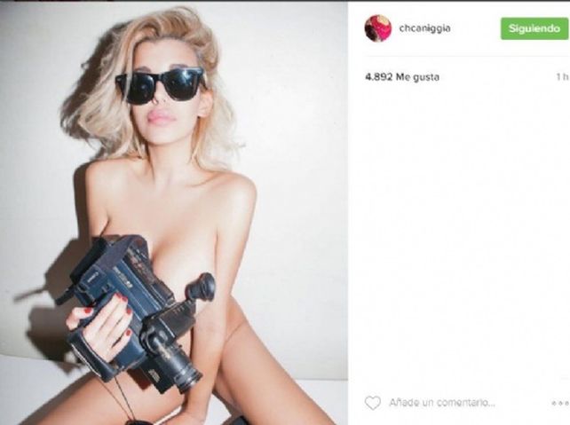 Sin ropa: Charlotte Caniggia generó revuelo y polémica en Instagram
