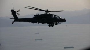 Medio Oriente: un helicóptero militar de Estados Unidos se estrelló en las cercanías del Estrecho de Ormuz