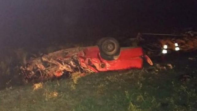 Tres muertos en dos siniestros viales en rutas del sur  provincial