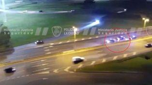 Video: impresionante persecución policial a una moto en la General Paz