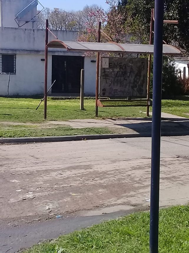 La garita de Estación Parera.&nbsp;