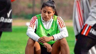 Candela Díaz, santiagueña y jugadora de River, es la que más complicada tiene su situación en Brasil por gestos de racismo.