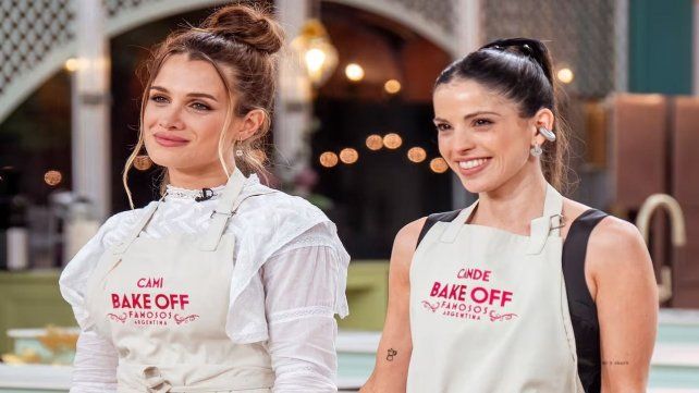 Cami Homs y Cande Molfese compitieron en la final de Bake Off Famosos.&nbsp;