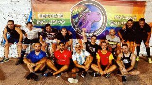 Uno de los primeros equipos de fútbol de Carpinches.