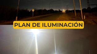 Plan de Iluminación: culminaron los trabajos en el Acceso Norte