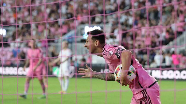 Video: el golazo de Lionel Messi para el Inter Miami ante St. Louis City