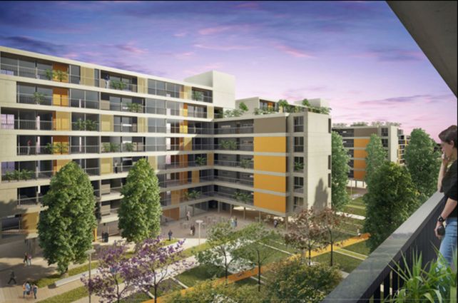 Lo que viene. Así serán los edificios que se construirán en el predio donde funcionaba el club Tiro Federal. Habrá viviendas de uno