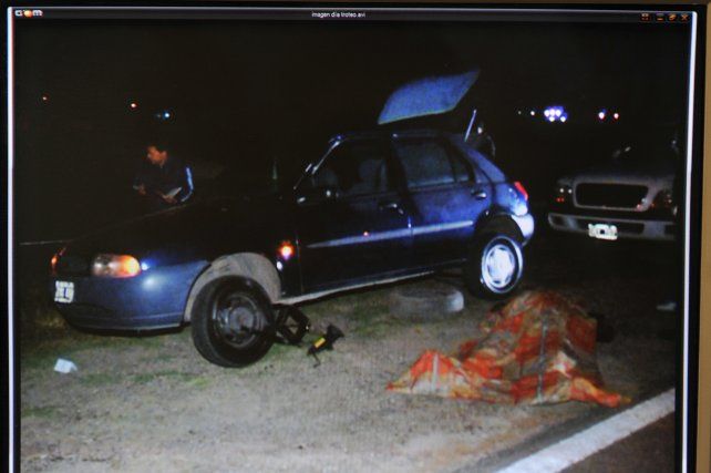 La trágica escena de 2011 en el mismo lugar donde la noche del miércoles pasado fue muerto un asaltante.