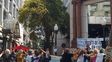 Los jubilados transformaron la lucha en alegría con un festival en el cruce de las peatonales