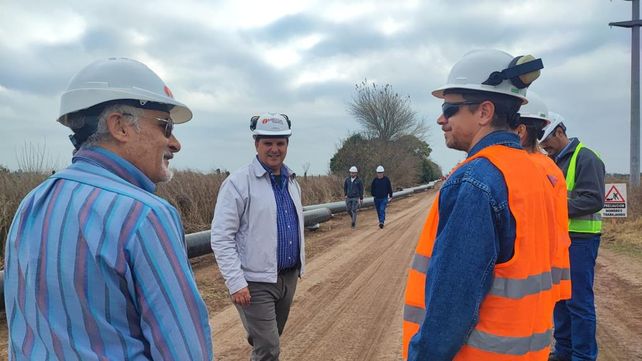 El gasoducto absorberá la demanda futura local y se conectará con el ramal que va al parque industrial.