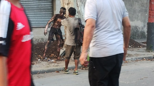 El joven en estado de shock tras sufrir terribles quemaduras en todo el cuerpo. Fue derivado al Heca donde quedó internado en grave estado.&nbsp;