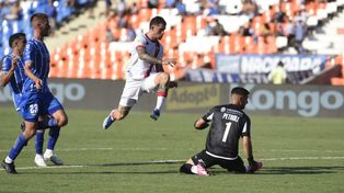 Juan Ignacio Ramírez aprovechó la única que tuvo, con calidad de goleador. Con ese gol Newells empata 1 a 1 con Godoy Cruz.