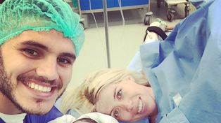 Nació Isabella, la segunda hija del rosarino Mauro Icardi con Wanda Nara