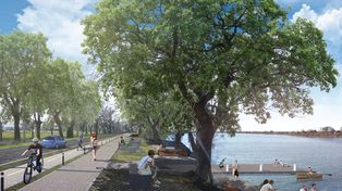 Proyectan una Costanera y bicisendas en una zona del Puerto