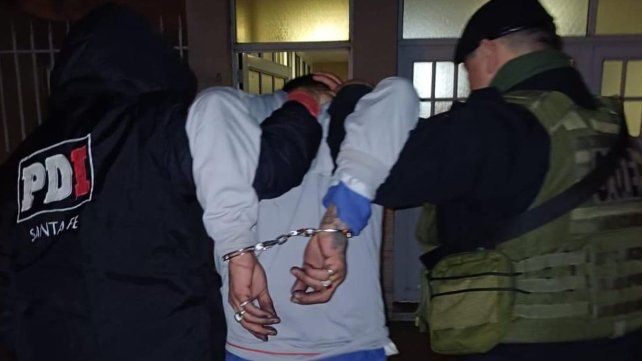 El detenido en barrio San Lorenzo El detenido en barrio San Lorenzo