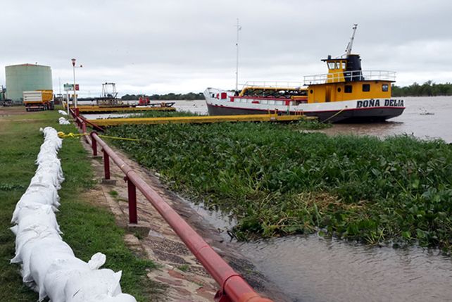 La crecida en Reconquista no será tan alta y reabren el puerto