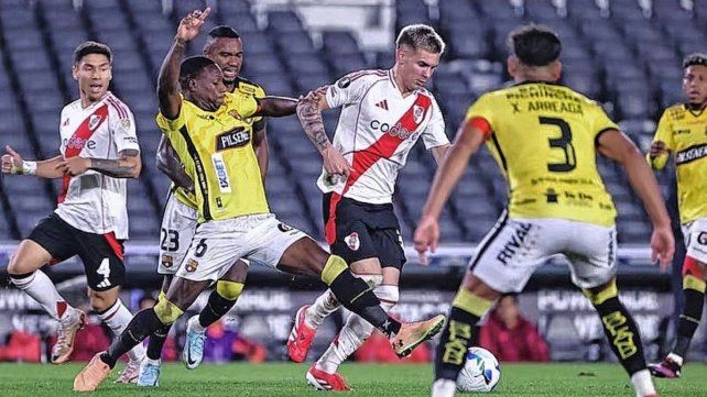 River tiene una parada brava en Ecuador contra Barcelona