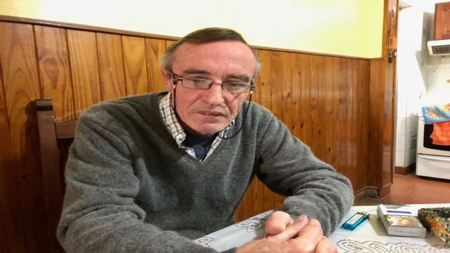 En su casa. Hugo Tognoli había recuperado la libertad el 7 de junio de 2018.