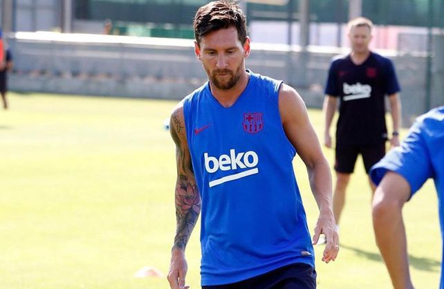 Messi se lesionó en su primer entrenamiento y no viaja a Estados Unidos