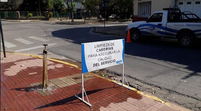 limpieza cañerias Aguas santafesinas
