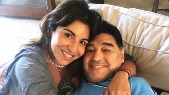 Diego junto a su hija Gianinna.&nbsp;