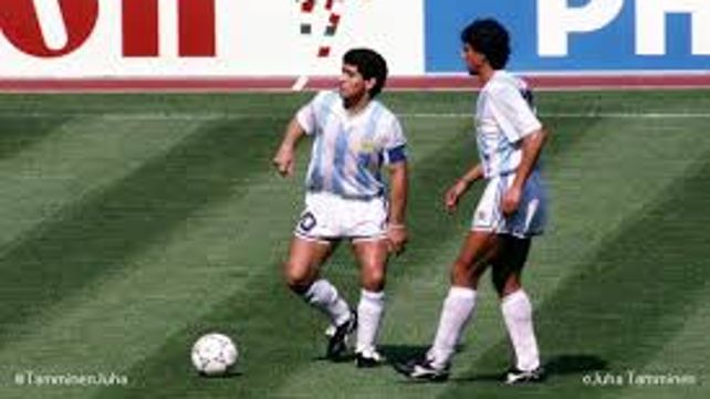 Juntos. Giusti fue uno de los impulsores para el arribo de Diego a Newells.