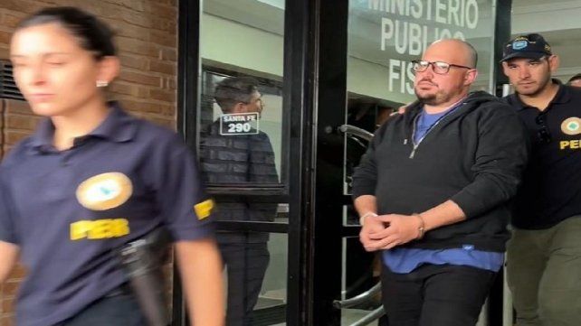 Matías Santa María se entregó este viernes en la causa mesa de dinero.