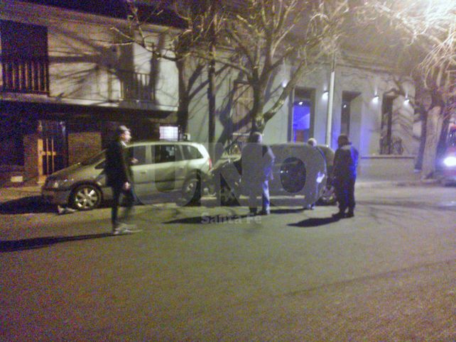 Espectacular triple choque en avenida Urquiza y Juan de Garay de Santa Fe