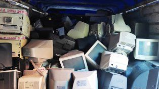 La Municipalidad de Paraná recolectó 331.200 kilos de residuos de aparatos eléctricos y electrónicos en siete años en una importante acción a favor del ambiente