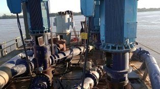 Terminaron las obras de mantenimiento en la bomba de la Toma Nueva de Paraná.&nbsp;