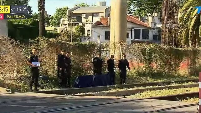 Salía de bailar y fue arrollada por un tren en Palermo