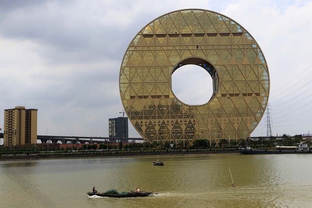 El edificio circular más alto del mundo está en China