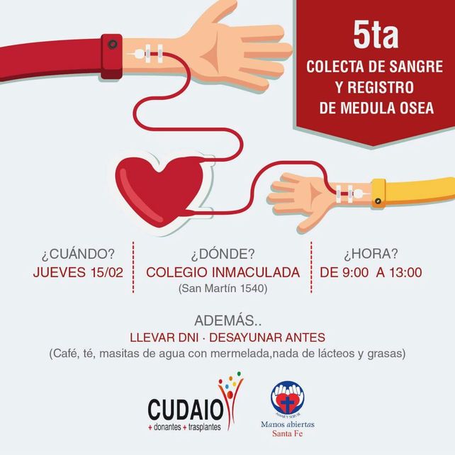 Para luchar contra el cáncer infantil, convocan a donar vida en vida