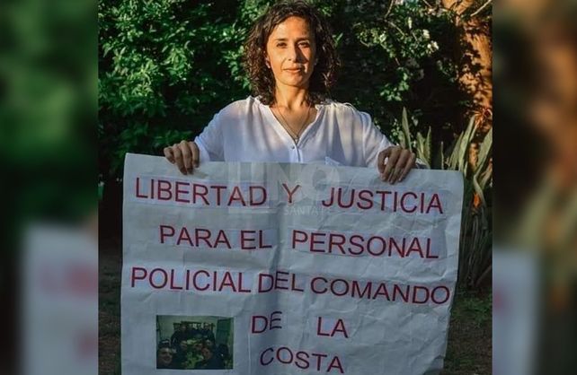 La&nbsp;subjefa comando de la costa Nadia Lucrecia Soperez