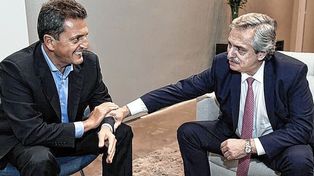 Alberto Fernández y Massa se reunieron en Olivos