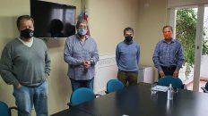 Del Frade, Rubeo, Moreno y Giustiniani hablaron sobre Vicentin. Los restantes legisladores de la comisión lo hicieron por videoconferencia. Del Frade, Rubeo, Moreno y Giustiniani hablaron sobre Vicentin. Los restantes legisladores de la comisión lo hicieron por videoconferencia.