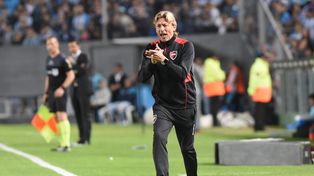 El rendimiento ante Racing fue lo mejor de Newell’s en lo que va de la liga. Heinze se fue muy conforme. &nbsp;