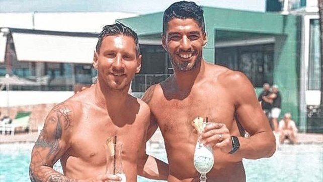 Luis Suárez pasará la Navidad con Messi en Rosario