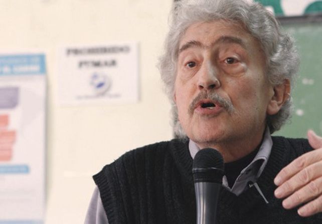 Hondo pesar por el fallecimiento del profesor Sergio Caletti.  Foto: Internet