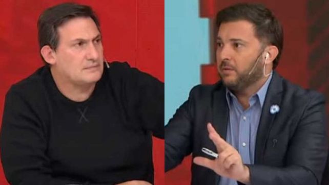 Paulo Kablan se cruzó en el aire con Diego Brancatelli en Argenzuela