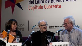 Quino celebró en la Feria del Libro porteña los 50 años de Mafalda