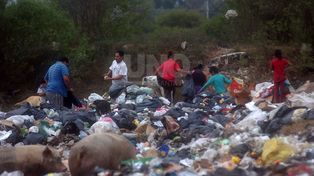 Los basurales en la laguna Setúbal revelan un grave problema social y ambiental