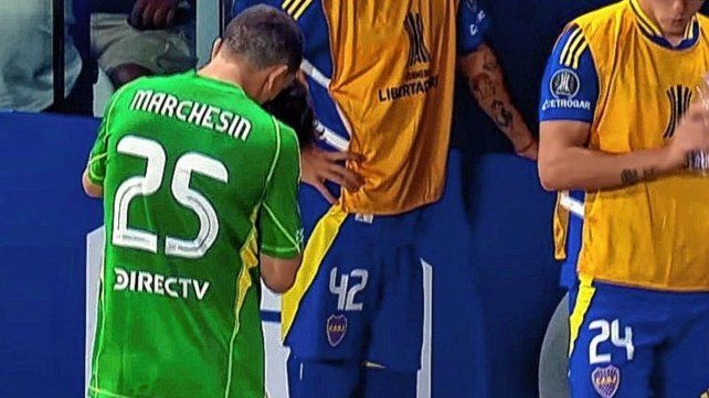 Agustín Marchesín fue reemplazado por Leandro Brey