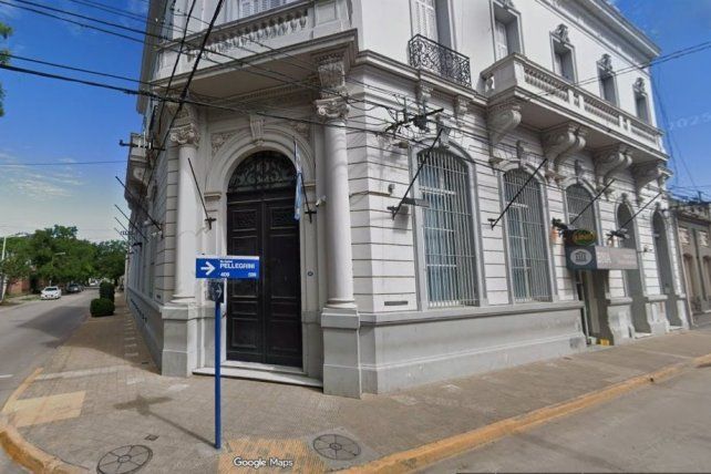 La sucursal del Banco Nación de San Pedro. La maniobra se descubrió en un arqueo preventivo y fue confirmada en una auditoría interna.&nbsp;