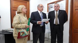 El defensor del Pueblo de Corrientes rindió homenaje a Bistoletti
