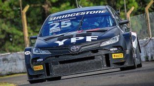 Ciarrocchi con el mejor tiempo en el TC 2000.