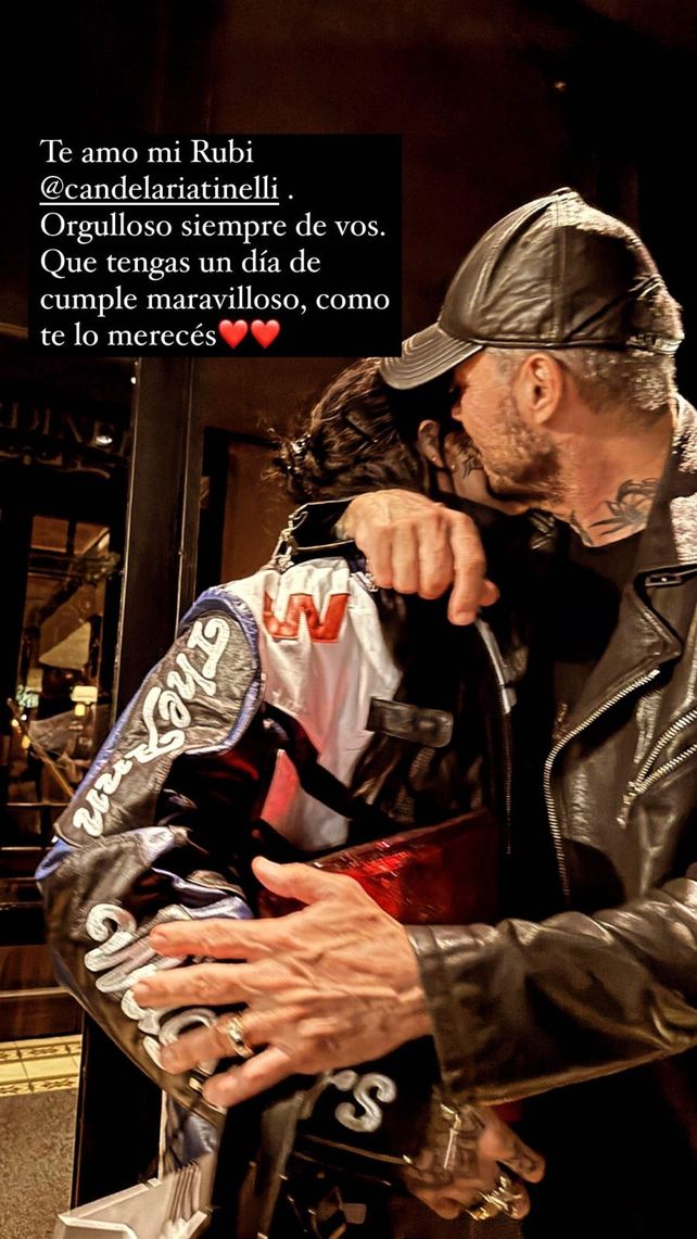 La tierna foto padre-hija que compartió Marcelo Tinelli por el cumpleaños de su hija